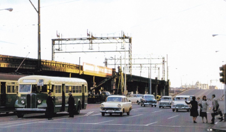 Flinders and market Sts. 1962.jpg