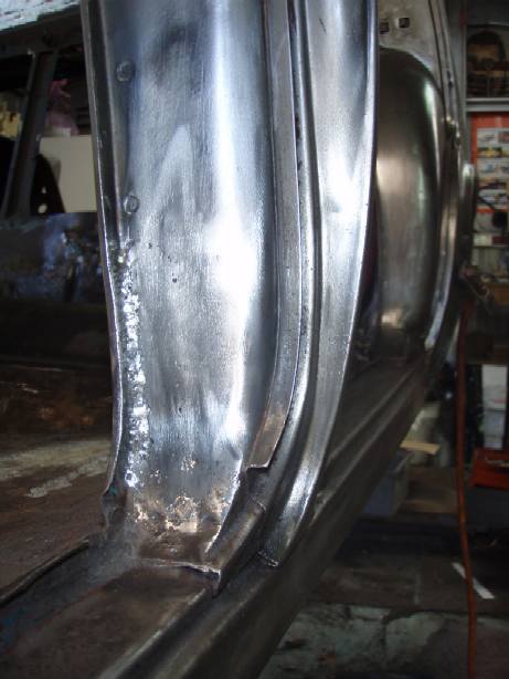 after filling the hole