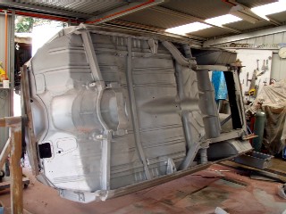 thats all metal. New floors, tunnel, hump and arch