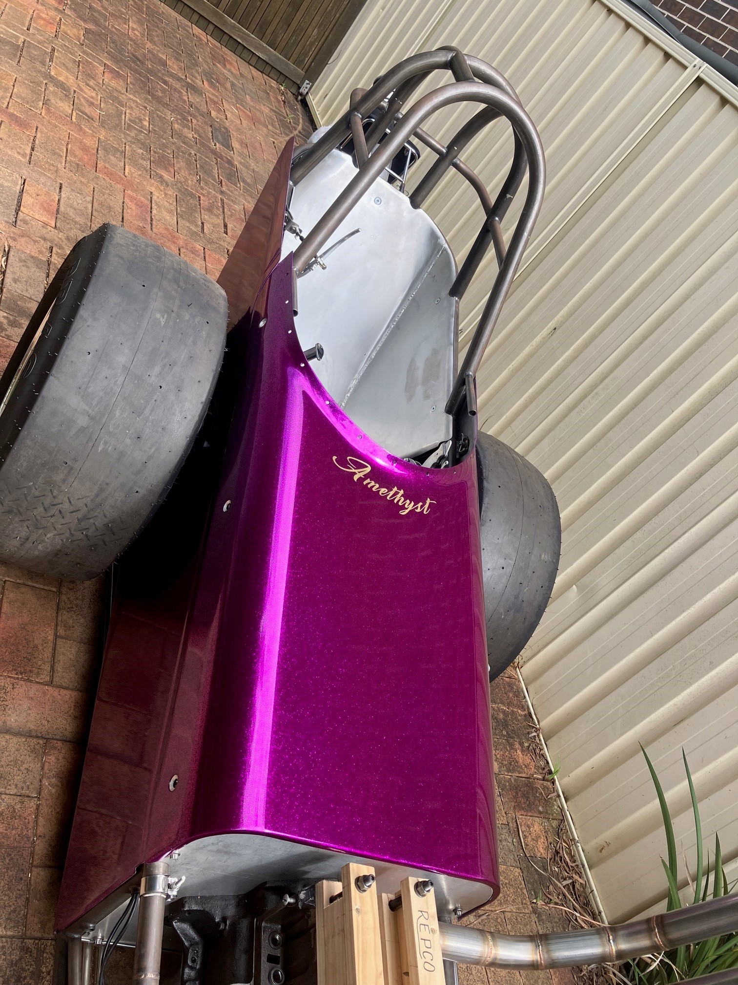 Off the trailer - ooohh... shiney.jpg