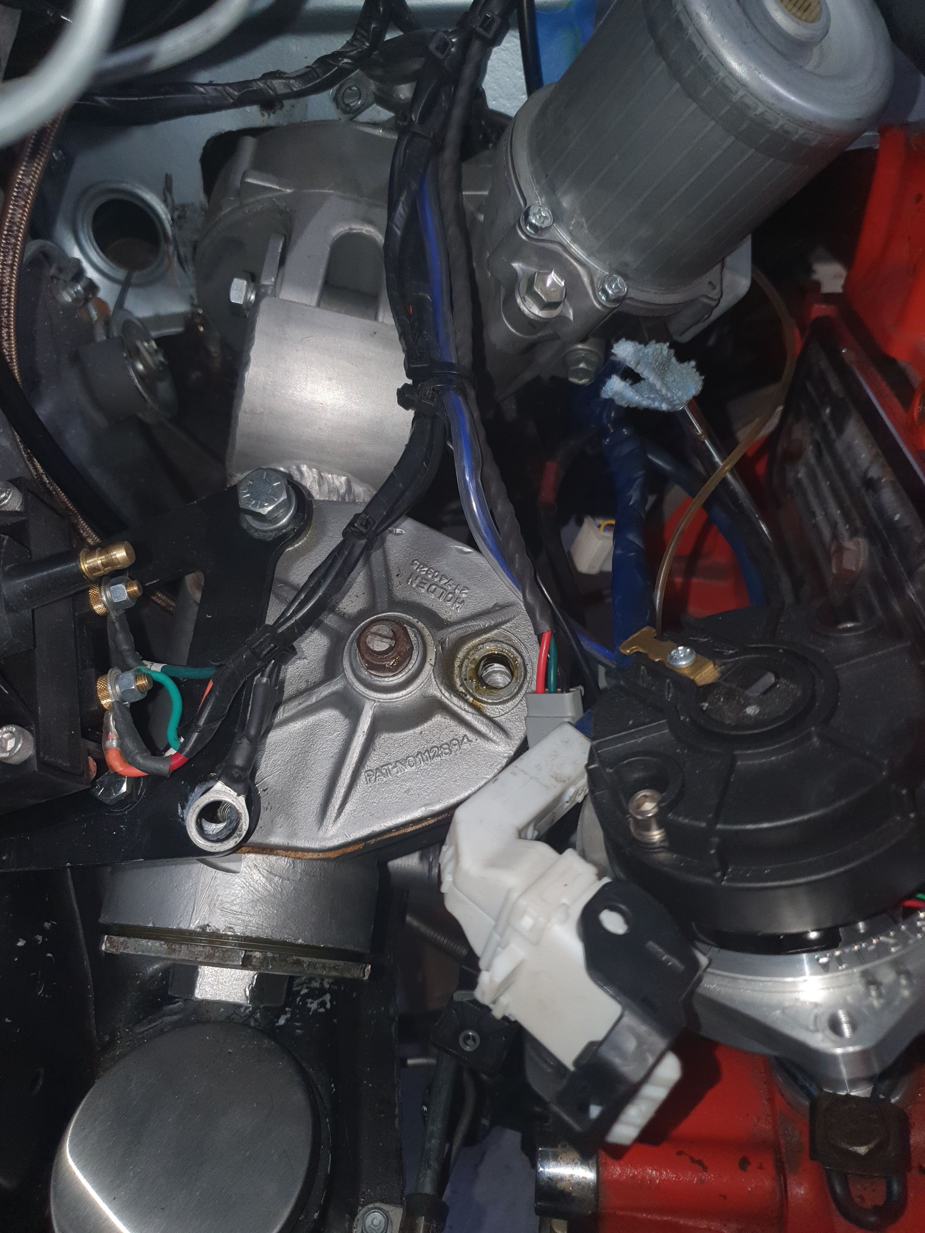 Well it fits in the space, but not pretty