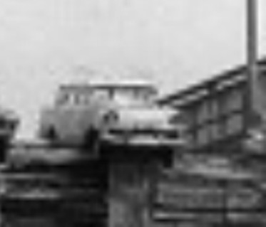 Car on the bridge
