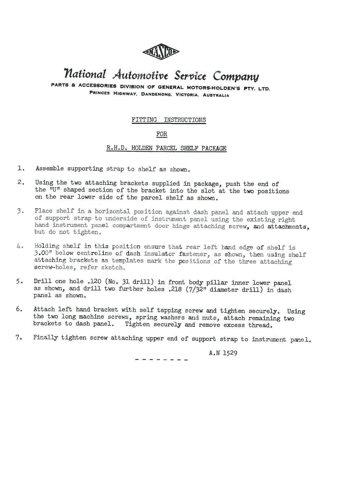 7425190 Parcel Shelf EJ and EH Holden 1 of 2.jpg